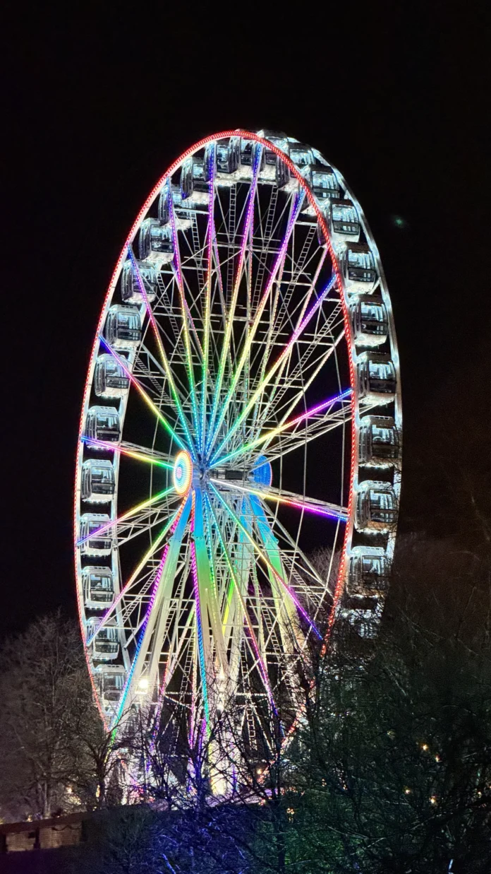 Christmas in Edinburg Forth 1 Big Wheel Ansiklopedika Images